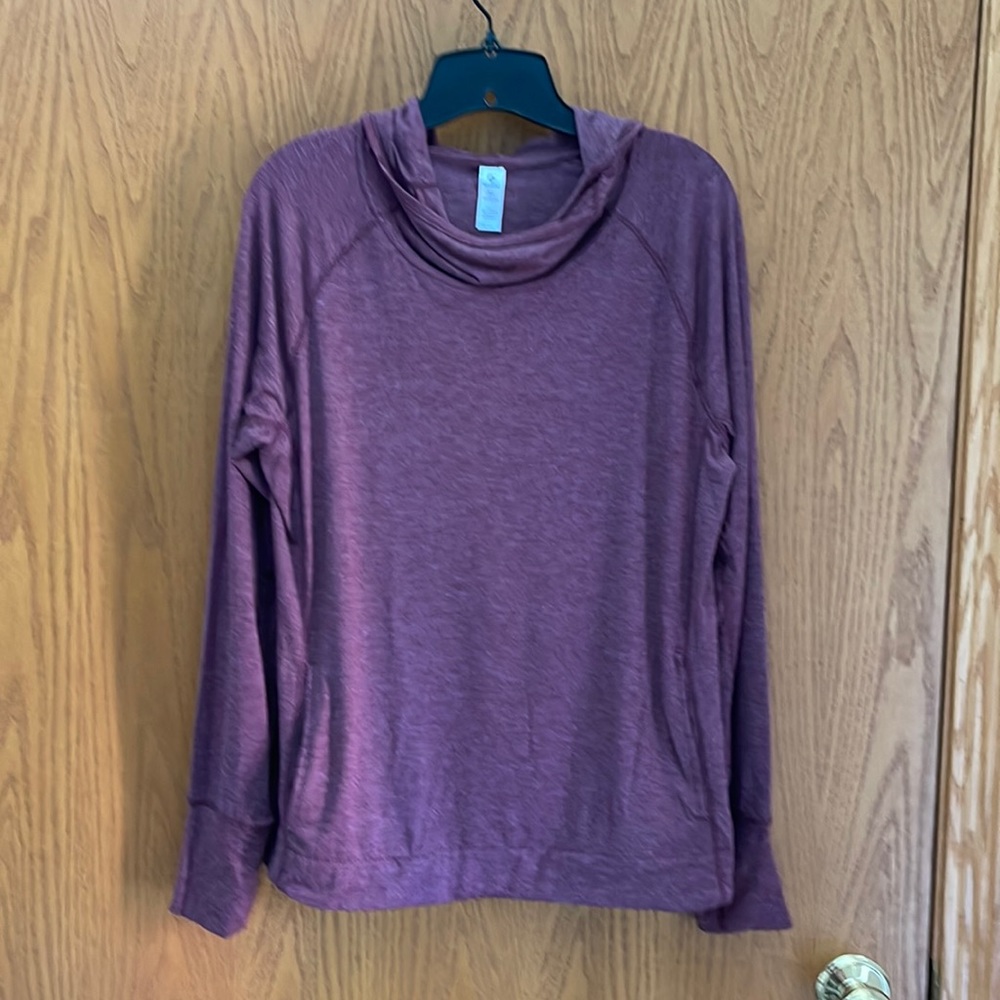Women’s 90 Degree Long Sleeve Athletic Pull over Hoodie Sz XL